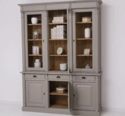 Casa Padrino Sideboard im Landhausstil mit 3 Türen, 183 x 51 x 240 cm