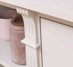 Casa Padrino Sideboard im Landhausstil mit 1 Tür und 3 Schubladen, 116 x 51 x 78 cm