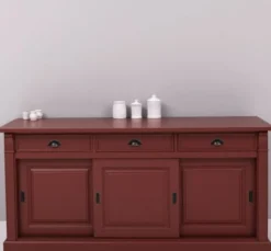 Casa Padrino Sideboard im Landhausstil mit 3 Schubladen, 176 x 51 x 85 cm