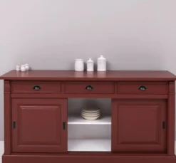 Casa Padrino Sideboard im Landhausstil mit 3 Schubladen, 176 x 51 x 85 cm