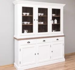 Casa Padrino Sideboard im Landhausstil mit 3 Türen, 178 x 45 x 200 cm