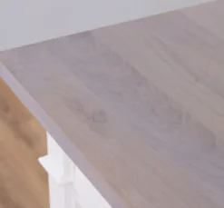 Casa Padrino Sideboard im Landhausstil mit 2 Türen, 2 Schubladen und Eichenholzplatte, 116 x 51 x 90 cm
