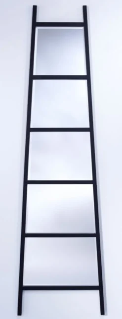 Casa Padrino Standspiegel im Leiter Design 52 x H. 185 cm - Luxus Deko Spiegel