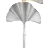 Casa Padrino Stehleuchte Silber 80 x H. 197 cm - Luxus Stehlampe