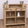Casa Padrino Theke im Landhausstil, 120 x 51 x 107 cm