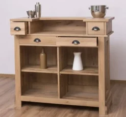 Casa Padrino Theke im Landhausstil, 120 x 51 x 107 cm