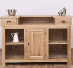 Casa Padrino Theke im Landhausstil, 160 x 65 x 107 cm