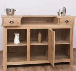 Casa Padrino Theke im Landhausstil, 160 x 65 x 107 cm
