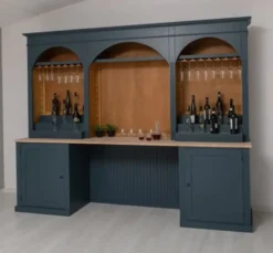 Casa Padrino Theke im Landhausstil, 300 x 65 x 240 cm
