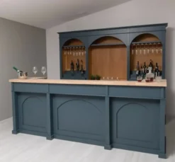 Casa Padrino Theke im Landhausstil, 300 x 65 x 240 cm
