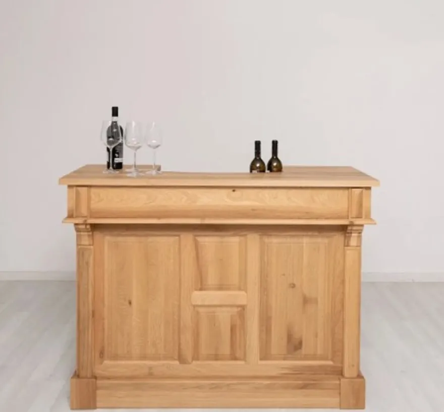 Casa Padrino Theke im Landhausstil, 140 x 51 x 107 cm