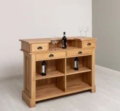 Casa Padrino Theke im Landhausstil, 140 x 51 x 107 cm