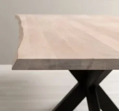 Casa Padrino Tischplatte im Landhausstil, 180 x 100 x 4 cm