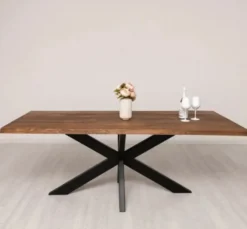Casa Padrino Tischplatte im Landhausstil Tabak, 210 x 100 x 4 cm