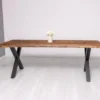 Casa Padrino Tischplatte im Landhausstil, 180 x 100 x 4 cm