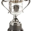 Casa Padrino Trophäe Silber 33 x 20 x H. 25 cm - Luxus Dekoration