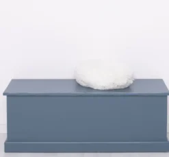 Casa Padrino Truhe im Landhausstil, 120 x 45 x 45 cm