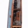 Casa Padrino Vintage Weinregal Schrank Boot aus 100% recyceltem Altholz - B/H/T 39 x 210-225 x 44 cm