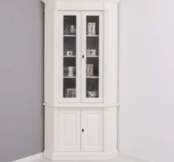 Casa Padrino Vitrine im Landhausstil, 114 x 52 x 228 cm