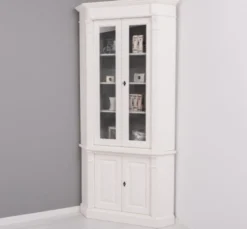 Casa Padrino Vitrine im Landhausstil, 114 x 52 x 228 cm