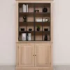 Casa Padrino Vitrine im Landhausstil, 130 x 50 x 230 cm