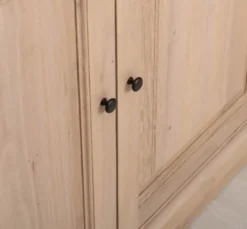 Casa Padrino Vitrine im Landhausstil, 130 x 50 x 230 cm