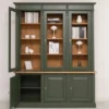 Casa Padrino Vitrine im Landhausstil mit 3 Türen, 183 x 51 x 228 cm