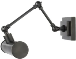 Casa Padrino Wandleuchte Bronze 28,5 x 24 x H. 20 cm - Luxus Wandlampe