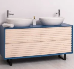 Casa Padrino Waschtisch im Landhausstil mit 4 Schubladen, 150 x 50 x 76 cm