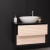 Casa Padrino Waschtisch im Landhausstil mit 2 Schubladen, 90 x 50 x 61 cm