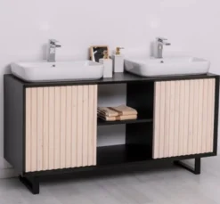 Casa Padrino Waschtisch im Landhausstil mit 2 Türen, 150 x 50 x 76 cm