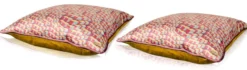 Casa Padrino Wohnzimmer Deko Kissen 2er Set Mehrfarbig 50 x 50 cm - Luxus Kollektion