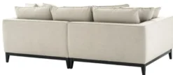 Casa Padrino Wohnzimmer Sofa Naturfarbig 248 x 127 x H. 94 cm - Luxus Wohnzimmermöbel