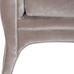 Casa Padrino Wohnzimmer Sofa Grau 225 x 79 x H. 75 cm - Luxus Samtsofa