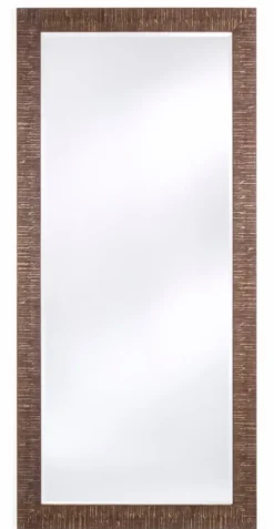 Casa Padrino Wohnzimmer Spiegel Bronze 85 x H. 185 cm - Luxus Accessoires