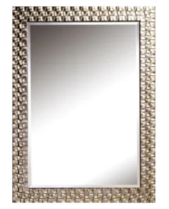 Casa Padrino Wohnzimmer Wandspiegel Silber 71 x H. 98 cm - Luxus Spiegel