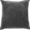 Casa Padrino Wohnzimmer Zierkissen Grau / Silber 60 x 60 cm - Luxus Kissen