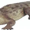 Casa Padrino XXL Deko Skulptur Aligator 198 cm - XXL Garten Deko Figur