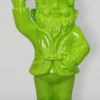 Casa Padrino XXL Deko Skulptur Gartenzwerg Grün H. 170 cm - Große Garten Figur