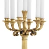 Eichholtz Candle Holder Jefferson Poliertes Messing - Fünfarmiger Kandelaber