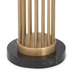 Eichholtz Table Lamp Condo Antik Messing - Tischleuchte mit Stabsäule ohne Schirm