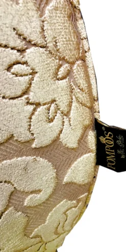 Extravaganter Pompöös by Casa Padrino Luxus Designer Sessel von Harald Glööckler Gold Bouquet Muster / Gold - Pompööser Barock Sessel