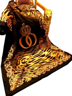 Luxus Wohndecke Pompöös by Casa Padrino Barock Krone & Flamme von Harald Glööckler mit Glitzersteinen
