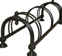 Nostalgie Fahrradständer aus Gusseisen - Jugendstil Fahrrad Ständer