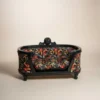 Pompöös by Casa Padrino Luxus Barock Hunde & Katzenbett Bunt / Schwarz