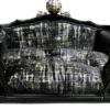 Pompöös by Casa Padrino Luxus Barock Hunde & Katzenbett Deluxe Schwarz Muster von Harald Glööckler