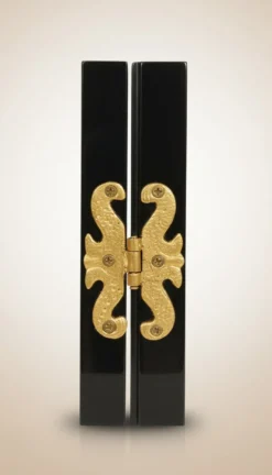 Pompöös by Casa Padrino Luxus Barock Barschrank Schwarz / Gold - Pompööser Barock Weinschrank designed by Harald Glööckler - Barock Bar Möbel - Edel & Prunkvoll