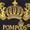 Pompöös by Casa Padrino Luxus Designer Fußmatte von Harald Glööckler Krone Schwarz / Gold 80 x 50 cm - Deko Accessoires