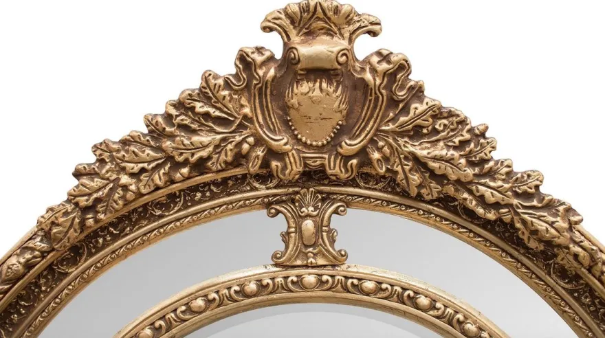 Prunkvoller Casa Padrino Barock Wandspiegel 110 x H. 215 cm - Barock Spiegel