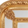Prunkvoller Casa Padrino Barock Spiegel Gold 125 x 190 cm - Antik Stil - Schwere Ausführung